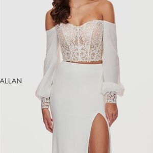 Rachel Allen two piece evening gown